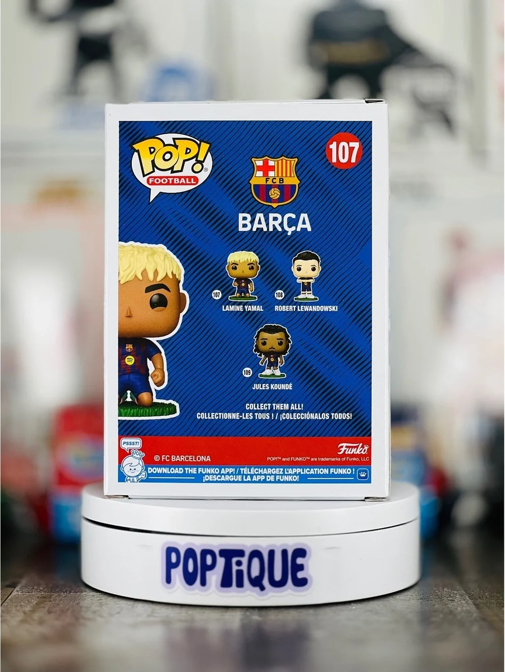 Football Barcelona Lamine Yamal (2026) Funko Pop! #107